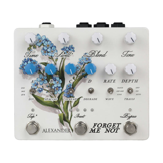 Forget Me Not Stereo Multi-Tap Delay Pedal