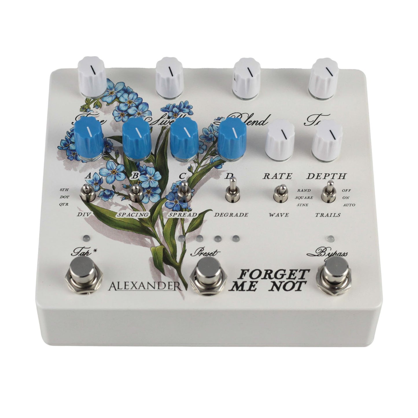 Forget Me Not Stereo Multi-Tap Delay Pedal