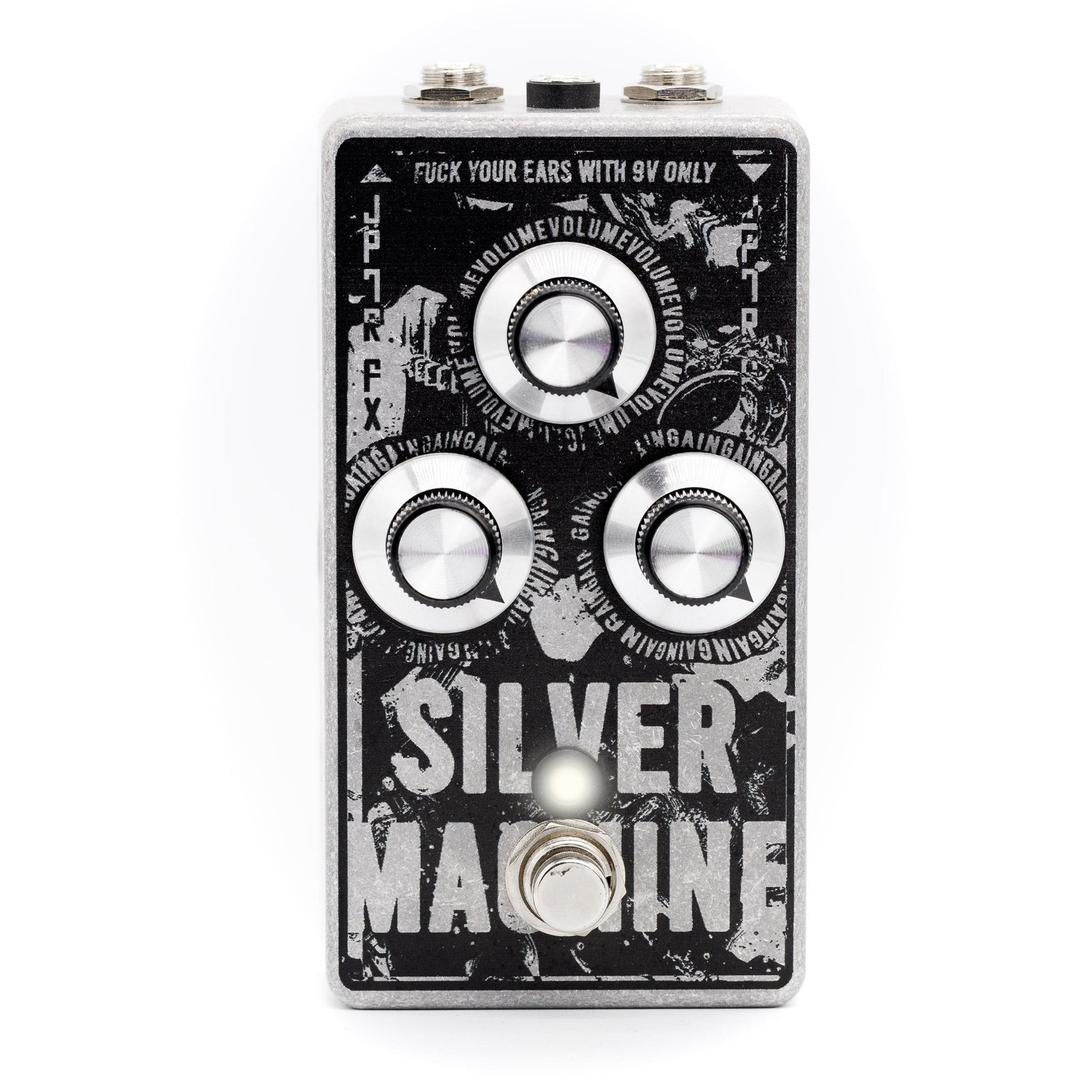 Silvermachine - Dual Gain Stage Fuzz Pedal Para Guitarra