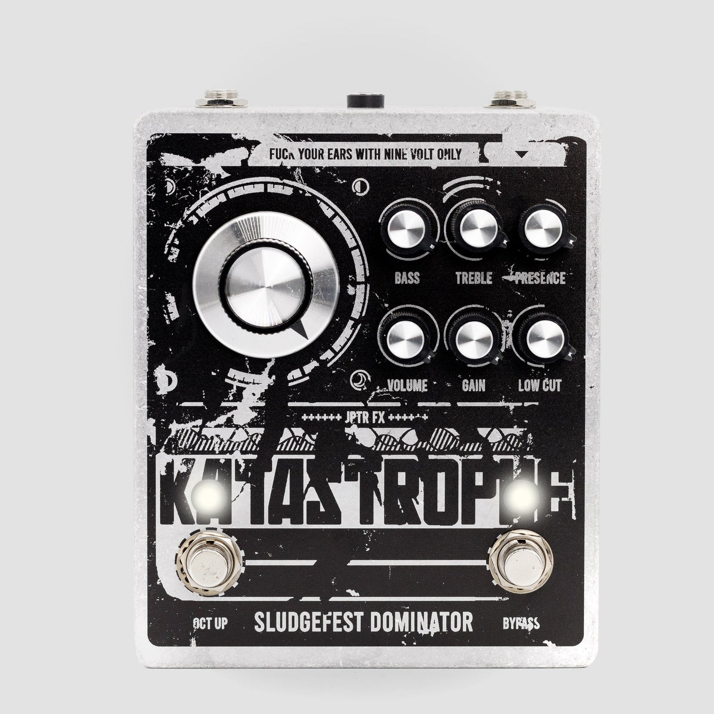 Katastrophe - Sludgefest Dominator Distortion Pre Amp Pedal Para Guitarra