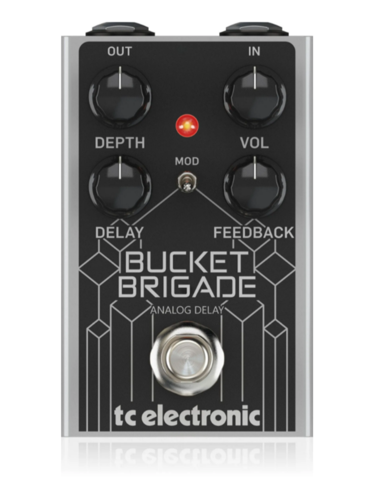 Tc Electronic Bucket Brigade Analog Delay Pedal Para Guitarra