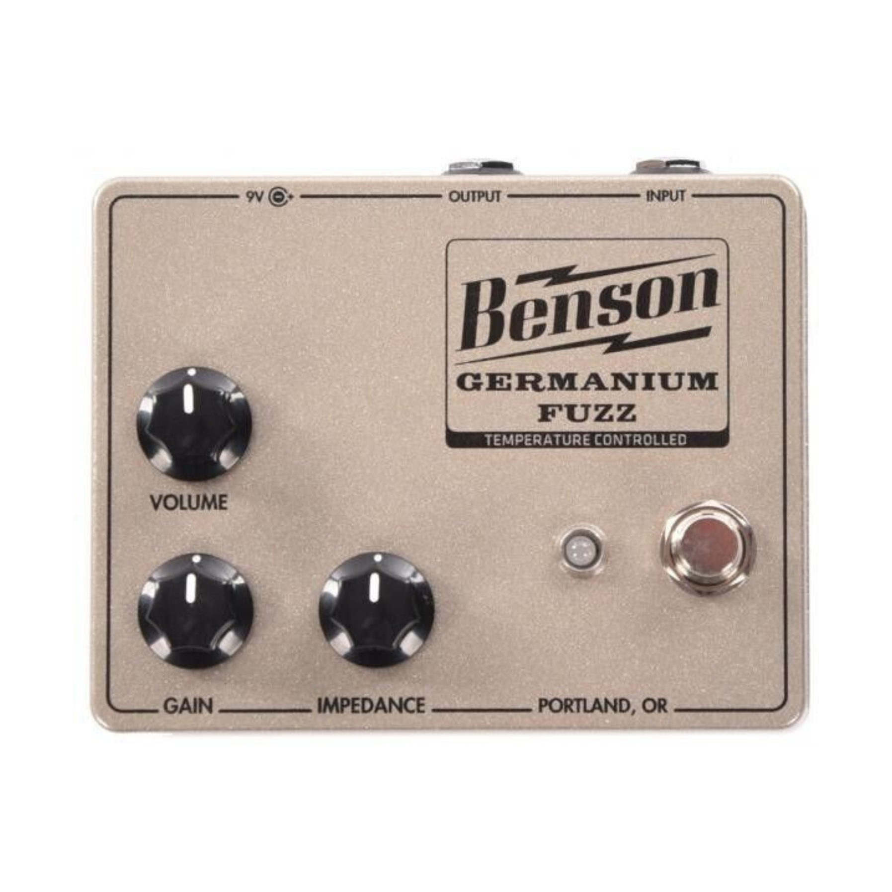 Benson Amps Germanium Fuzz Champagne Pedal Para Guitarra