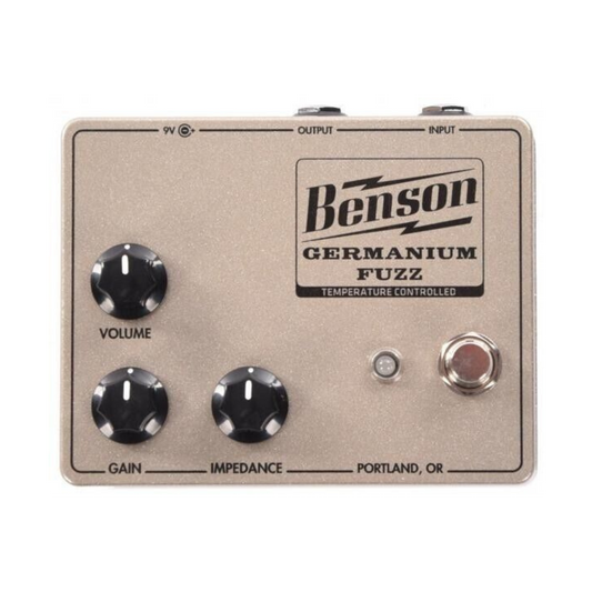 Benson Amps Germanium Fuzz Champagne Pedal Para Guitarra