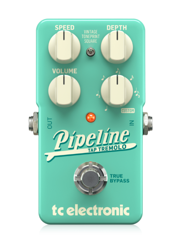 Tc Electronic Pipeline Tap Tremolo Pedal Para Guitarra