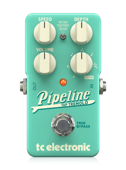 Tc Electronic Pipeline Tap Tremolo Pedal Para Guitarra