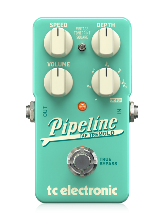 Tc Electronic Pipeline Tap Tremolo Pedal Para Guitarra