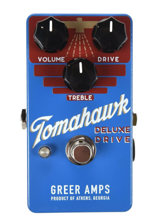 Greer Amps Tomahawk Overdrive Pedal Para Guitarra