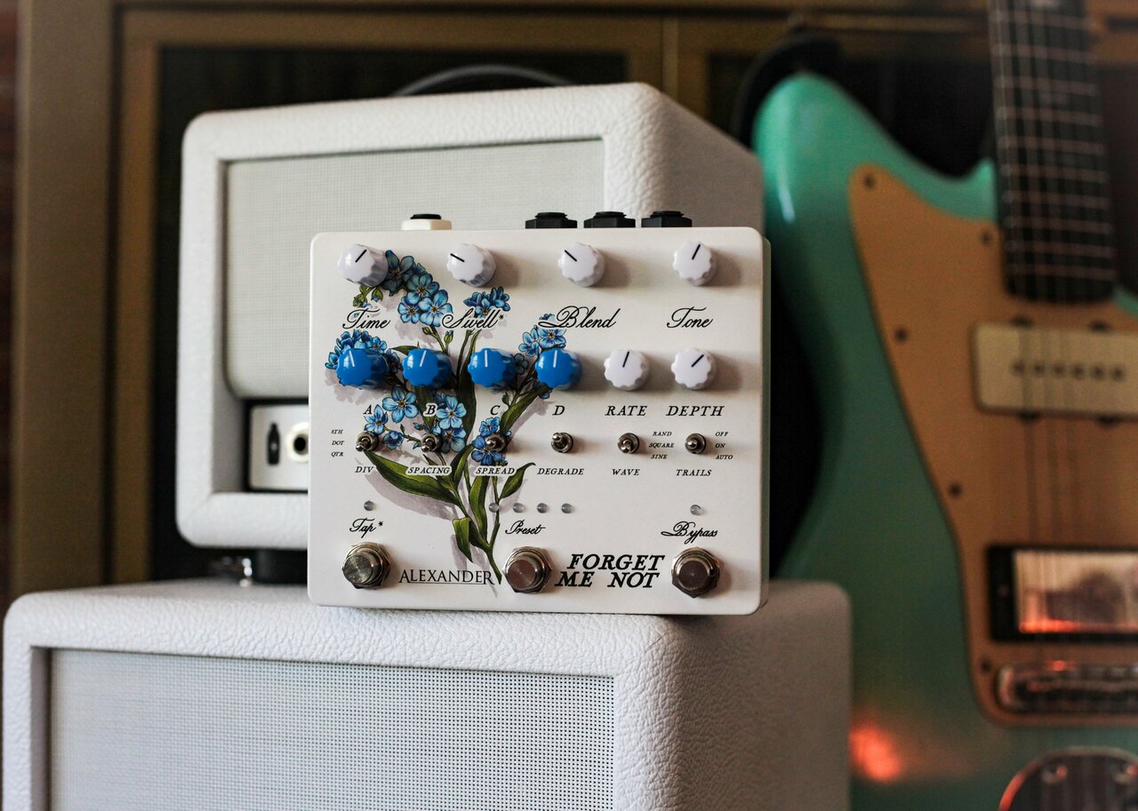 Forget Me Not Stereo Multi-Tap Delay Pedal