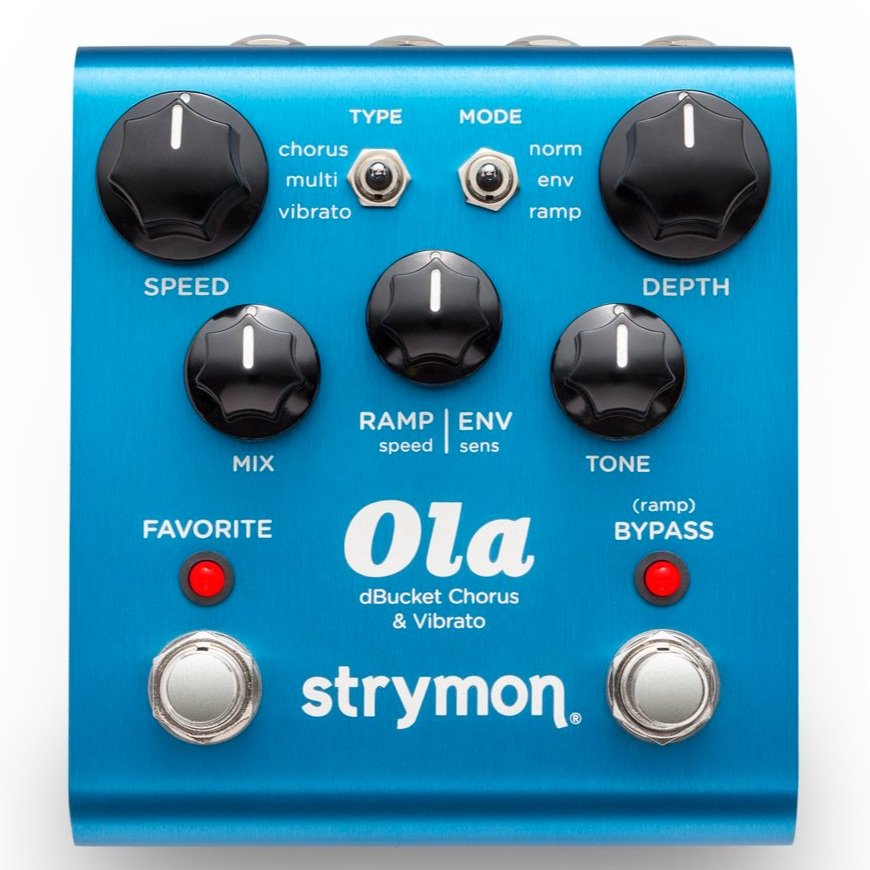 Ola Dbucket Chorus Vibrato Pedal Para Guitarra