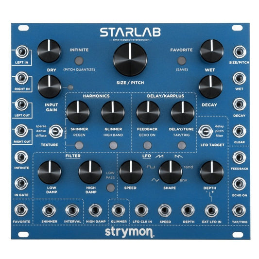 Starlab Eurorack Time-Warped Reverb Pedal Para Guitarra