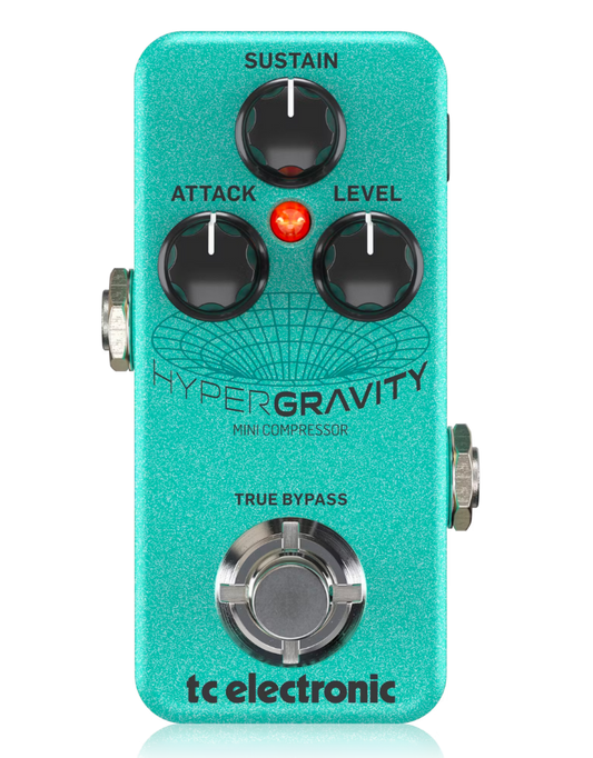 Tc Electronic Hypergravity Mini Compressor Pedal Para Guitarra