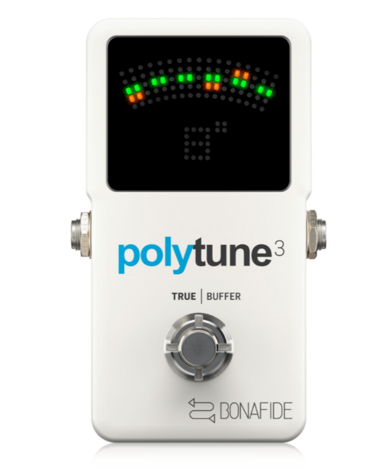 Tc Electronic Polytune 3 Tuner Pedal Para Guitarra E Contrabaixo