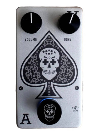 The Ace Silver Tone Booster Pedal Para Guitarra