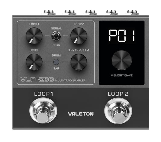 Valeton VLP-200 Stereo Dual Looper