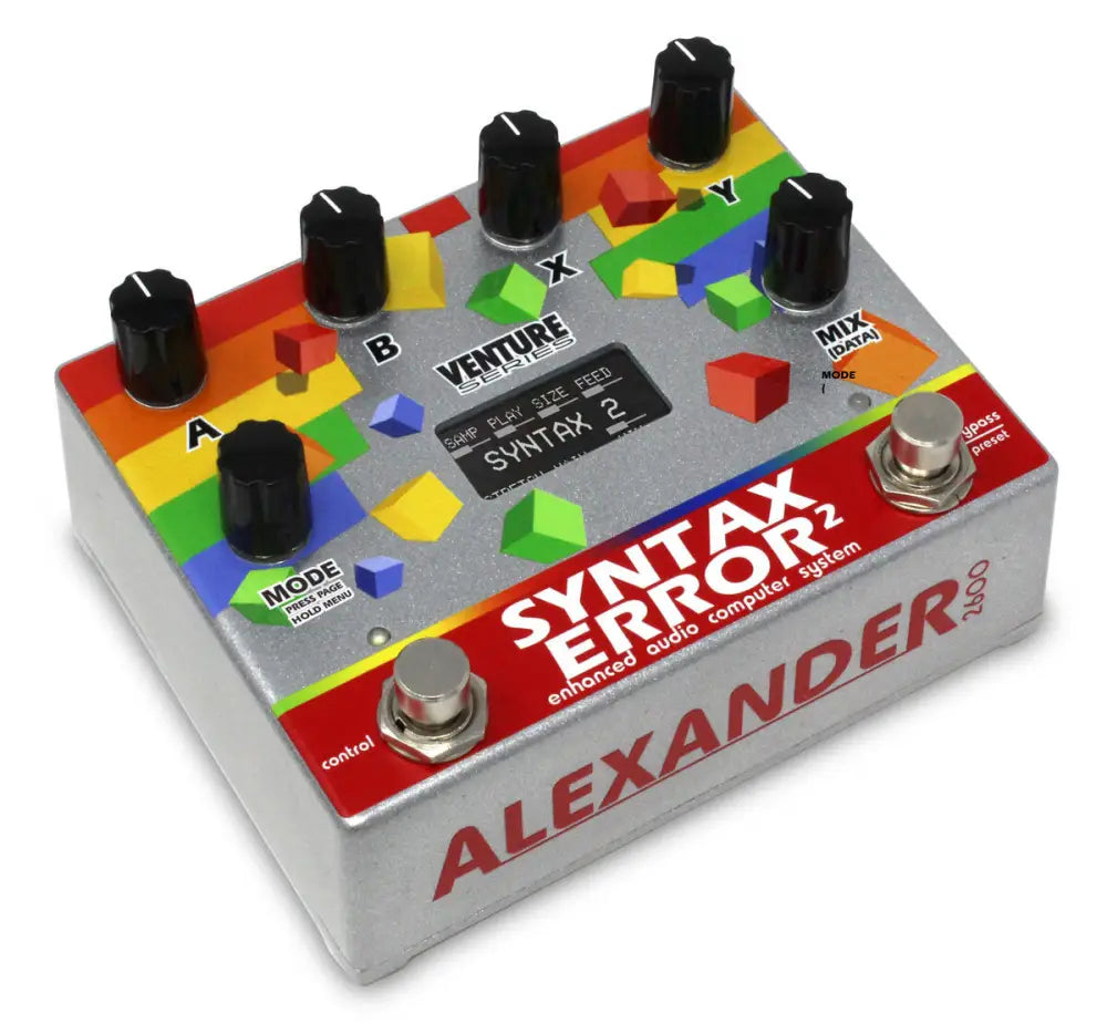 Alexander Pedals Syntax Error 2 Pedal Para Guitarra