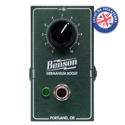 Benson Amps Germanium Boost Pedal Para Guitarra