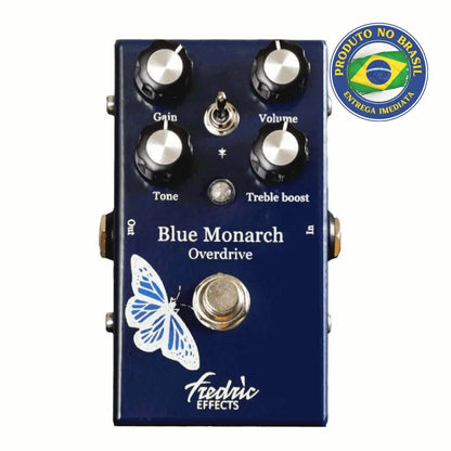 Blue Monarch Overdrive Pedal Para Guitarra