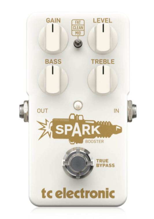 Tc Electronic Spark Booster Effects Pedal Para Guitarra E Contrabaixo