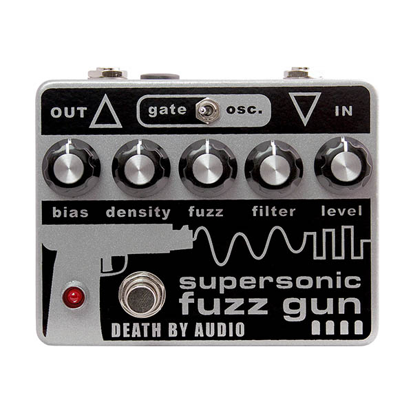 Supersonic Fuzz Gun Pedal Para Guitarra