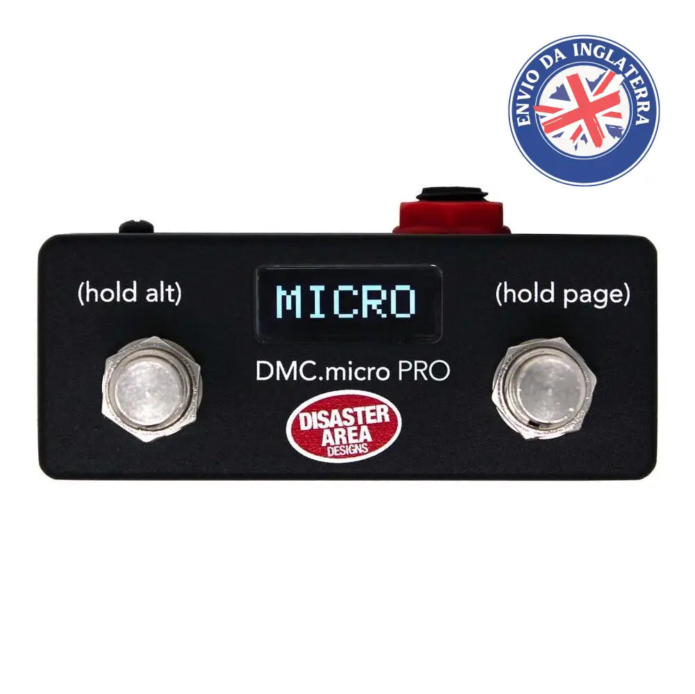 Disaster Area	Dmc.micro Pro Pedal Para Guitarra E Contrabaixo
