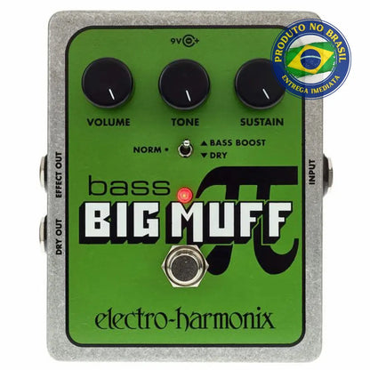 Electro Harmonix Bass Big Muff Pi Pedal Para Contrabaixo