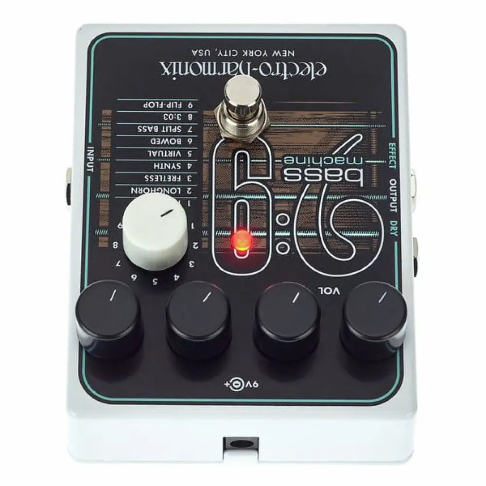 Electro Harmonix Bass9 Bass Machine Pedal Para Contrabaixo