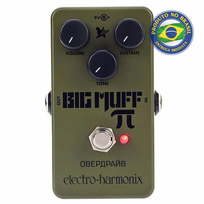 Electro Harmonix Green Russian Big Muff Fuzz Pedal Para Guitarra