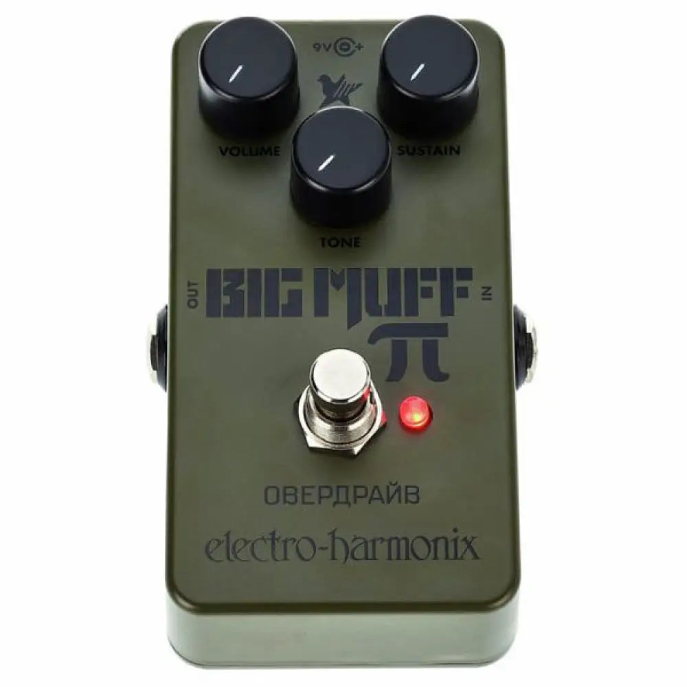 Electro Harmonix Green Russian Big Muff Fuzz Pedal Para Guitarra