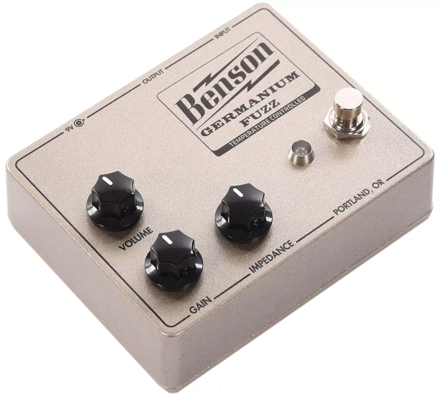 Benson Amps Germanium Fuzz Champagne Pedal Para Guitarra