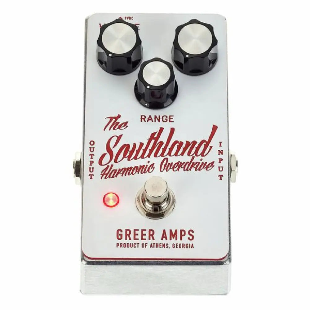 Greer Amps Southland Harmonic Overdrive Pedal Para Guitarra