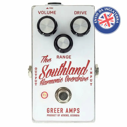 Greer Amps Southland Harmonic Overdrive Pedal Para Guitarra