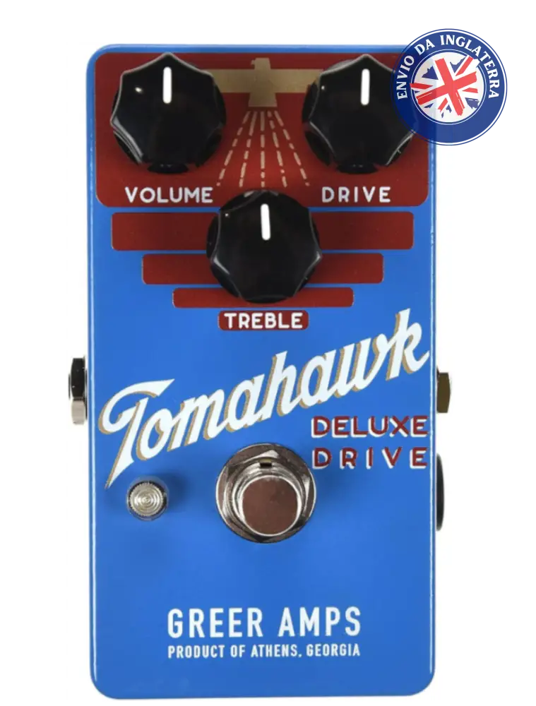 Greer Amps Tomahawk Overdrive Pedal Para Guitarra