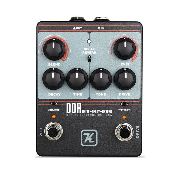 Ddr Drive-Delay-Reverb Pedal Para Guitarra