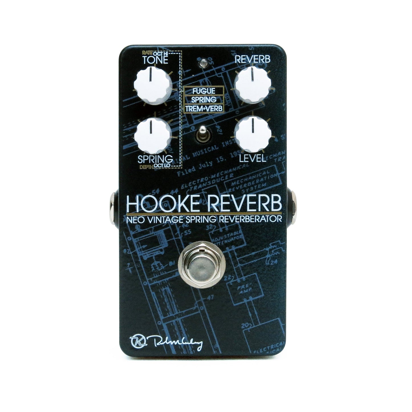 Hooke Reverb Pedal Para Guitarra