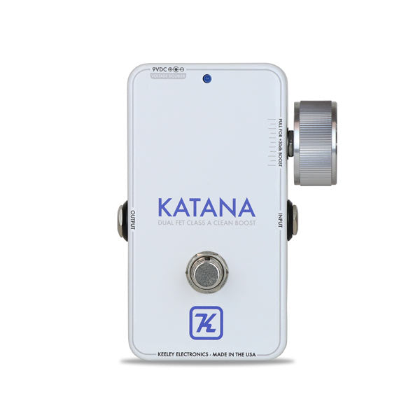 Katana Clean Boost - Throwback White Pedal Para Guitarra