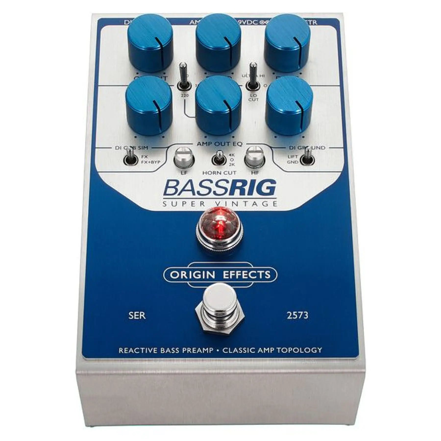 Origin Effects Bassrig Super Vintage Pedal Para Contrabaixo