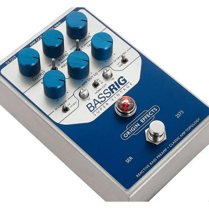 Origin Effects Bassrig Super Vintage Pedal Para Contrabaixo