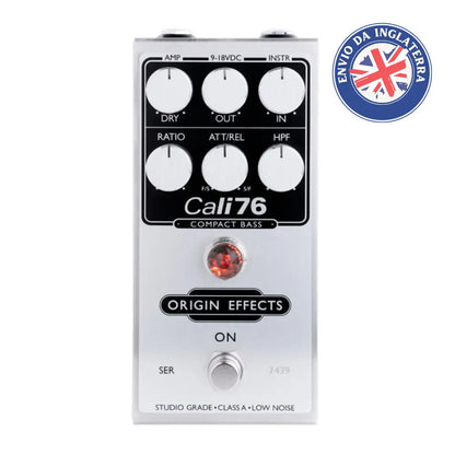 Origin Effects Cali76 Compact Bass Compressor Pedal Para Contrabaixo