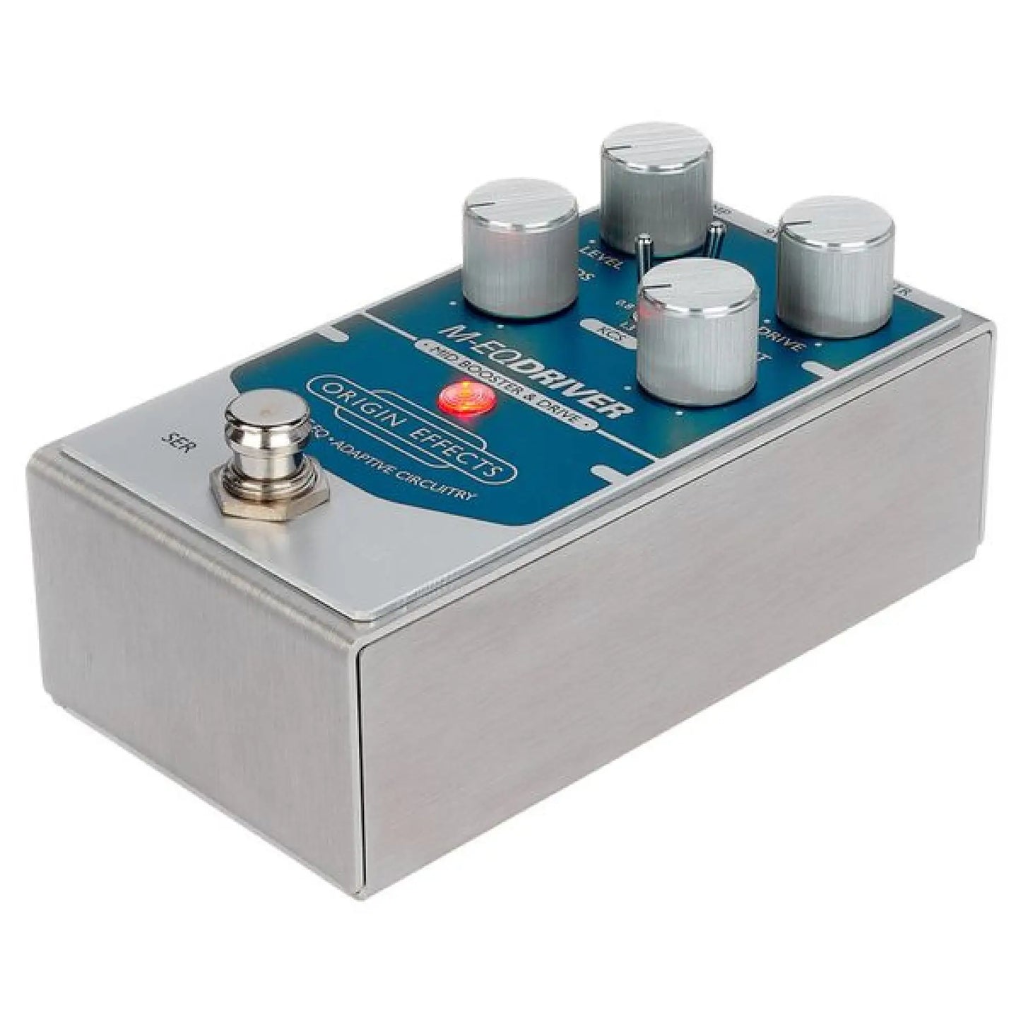 Origin Effects M-Eq Driver Mid Booster & Drive Pedal Para Guitarra