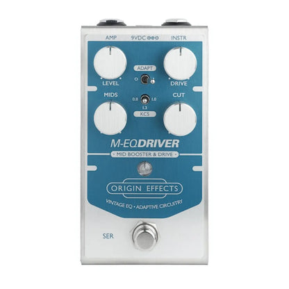 Origin Effects M-Eq Driver Mid Booster & Drive Pedal Para Guitarra