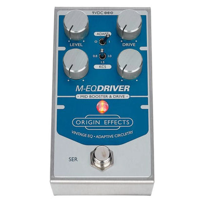 Origin Effects M-Eq Driver Mid Booster & Drive Pedal Para Guitarra