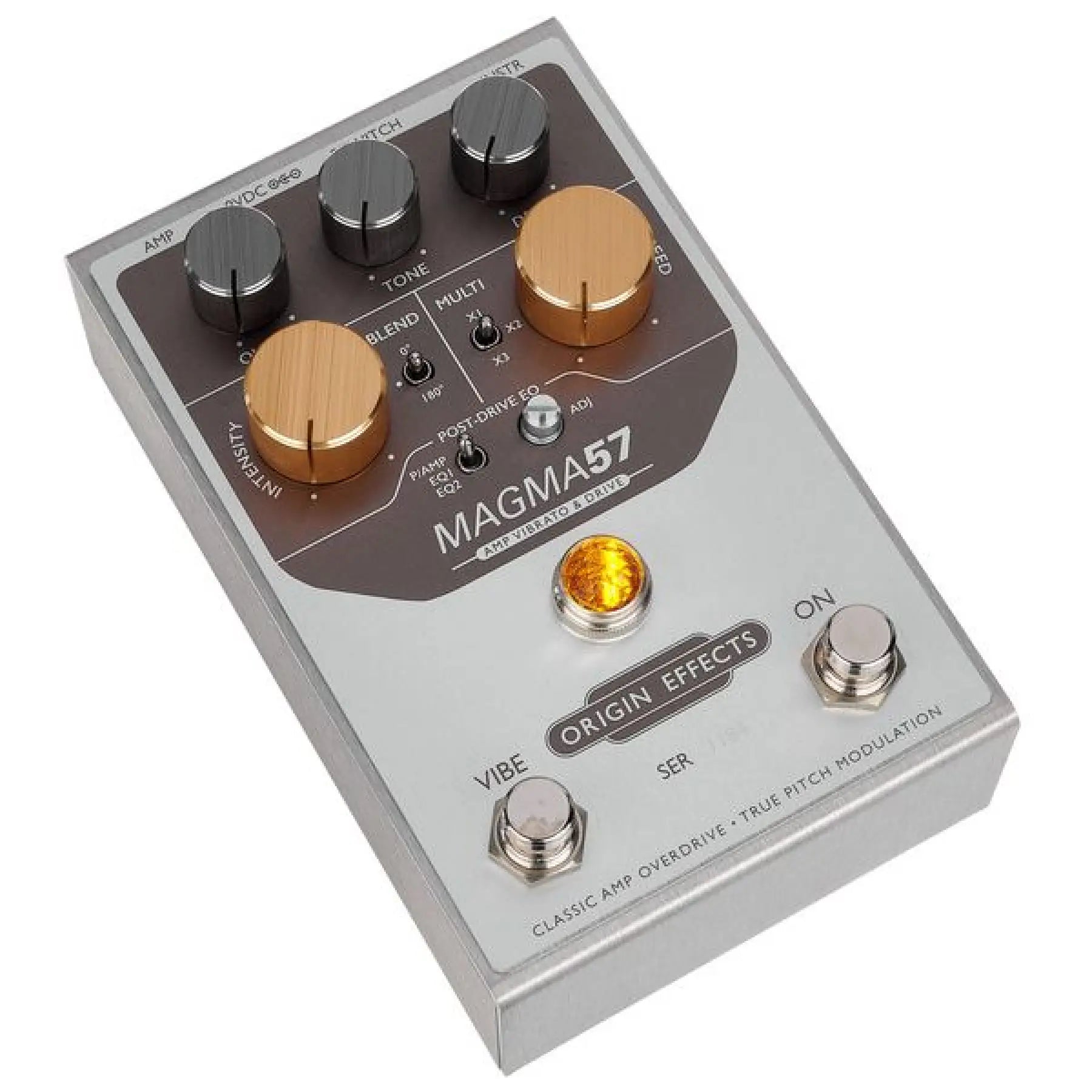 Origin Effects Magma57 Amp Vibrato & Drive Pedal Para Guitarra