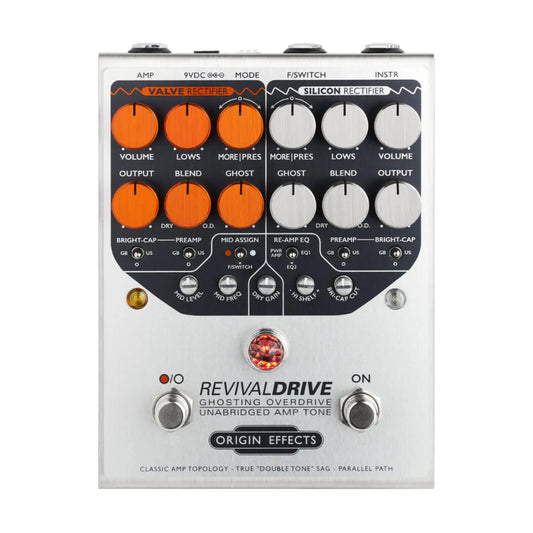 Origin Effects Revivaldrive Overdrive Pedal Para Guitarra