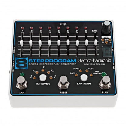 Electro Harmonix 8-Step Program Pedal Para Guitarra E Contrabaixo