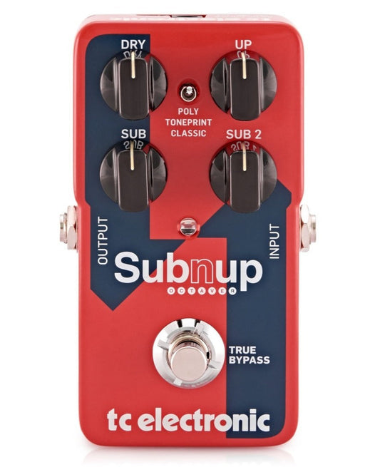 Tc Electronic Sub N Up Octaver Pedal Para Guitarra