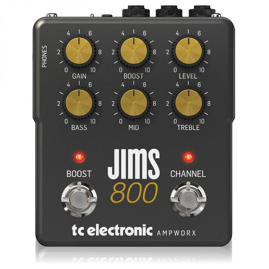 Tc Electronic Jims 800 Pre-Amp Pedal Para Guitarra