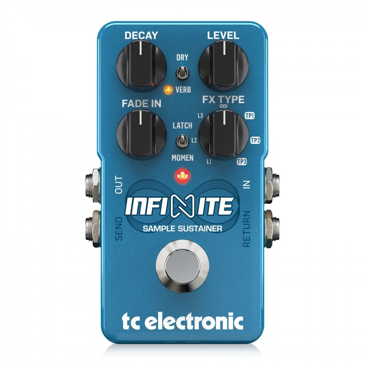 Tc Electronic Infinite Sample Sustainer Pedal Para Guitarra