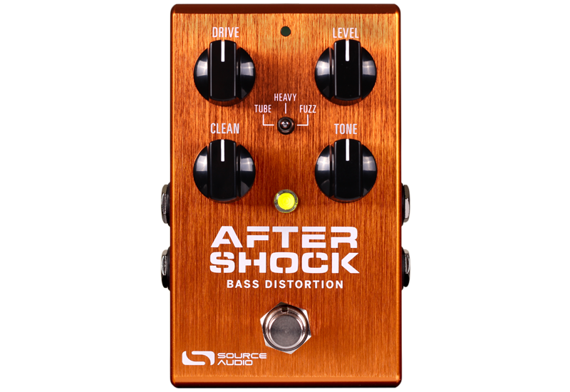 Aftershock Bass Distortion Pedal Para Contrabaixo