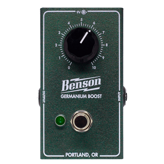 Benson Amps Germanium Boost Pedal Para Guitarra