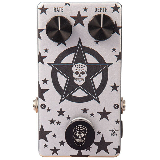 Star Fazer Silver Phaser Pedal Para Guitarra